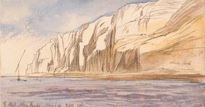 Gebel Sheikh Abu Fodde, 8:00 AM, 4 March 1867 by Edward Lear